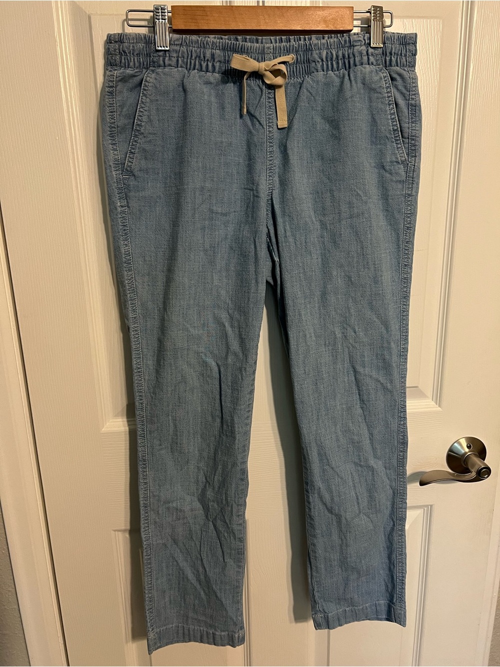 L.L. Bean Women's Drawstring Jeans - size 8